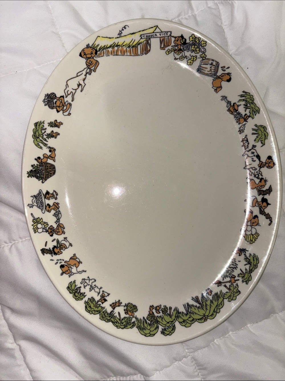 Vintage 1971 Trader Vic’s Serving Platter